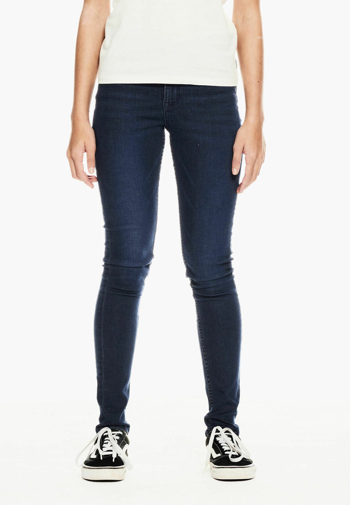 Garcia RIANNA - Jeans Skinny Fit - dark used/blue denim