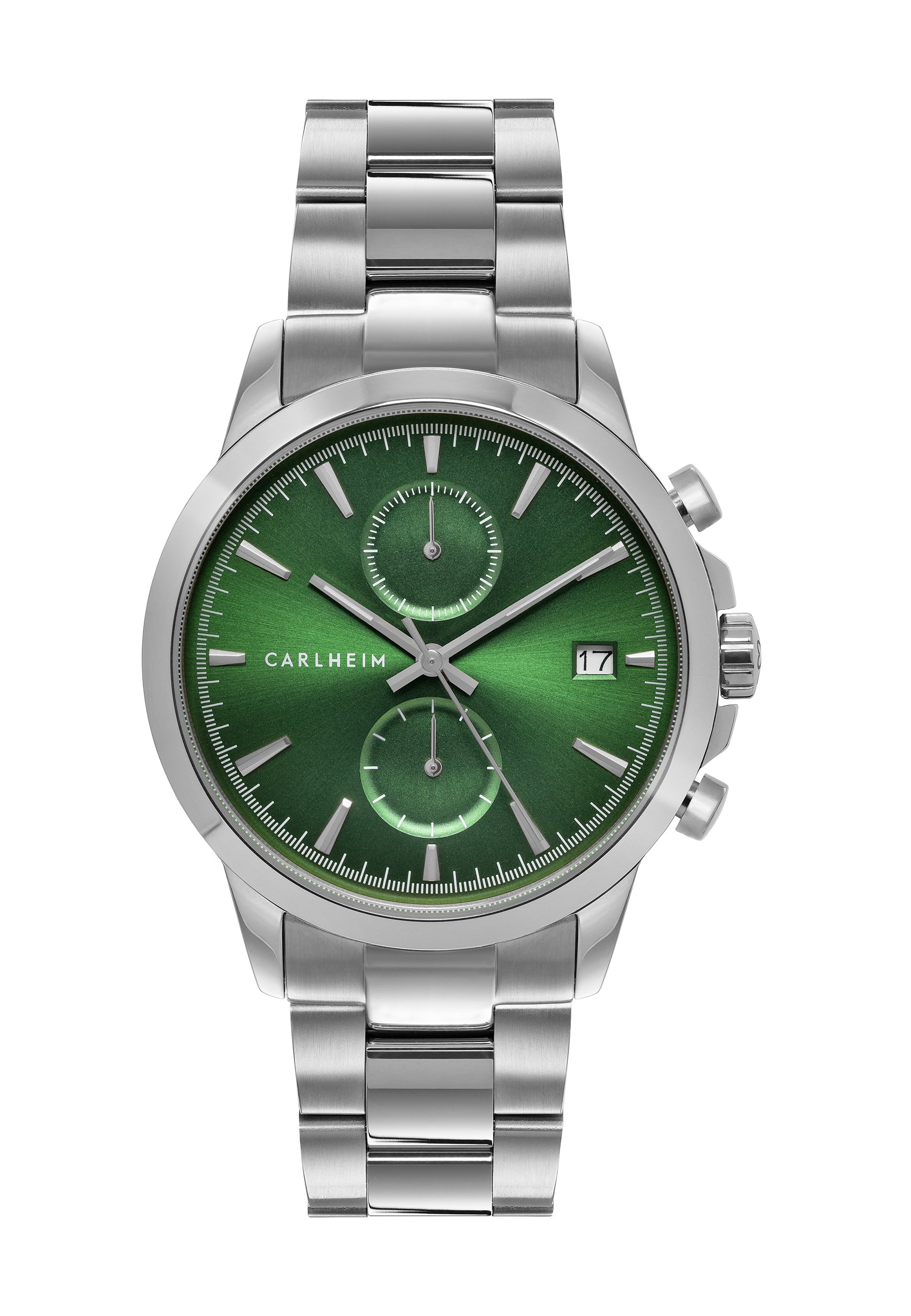 Carlheim STORM - Chronograph - silver-green/silberfarben