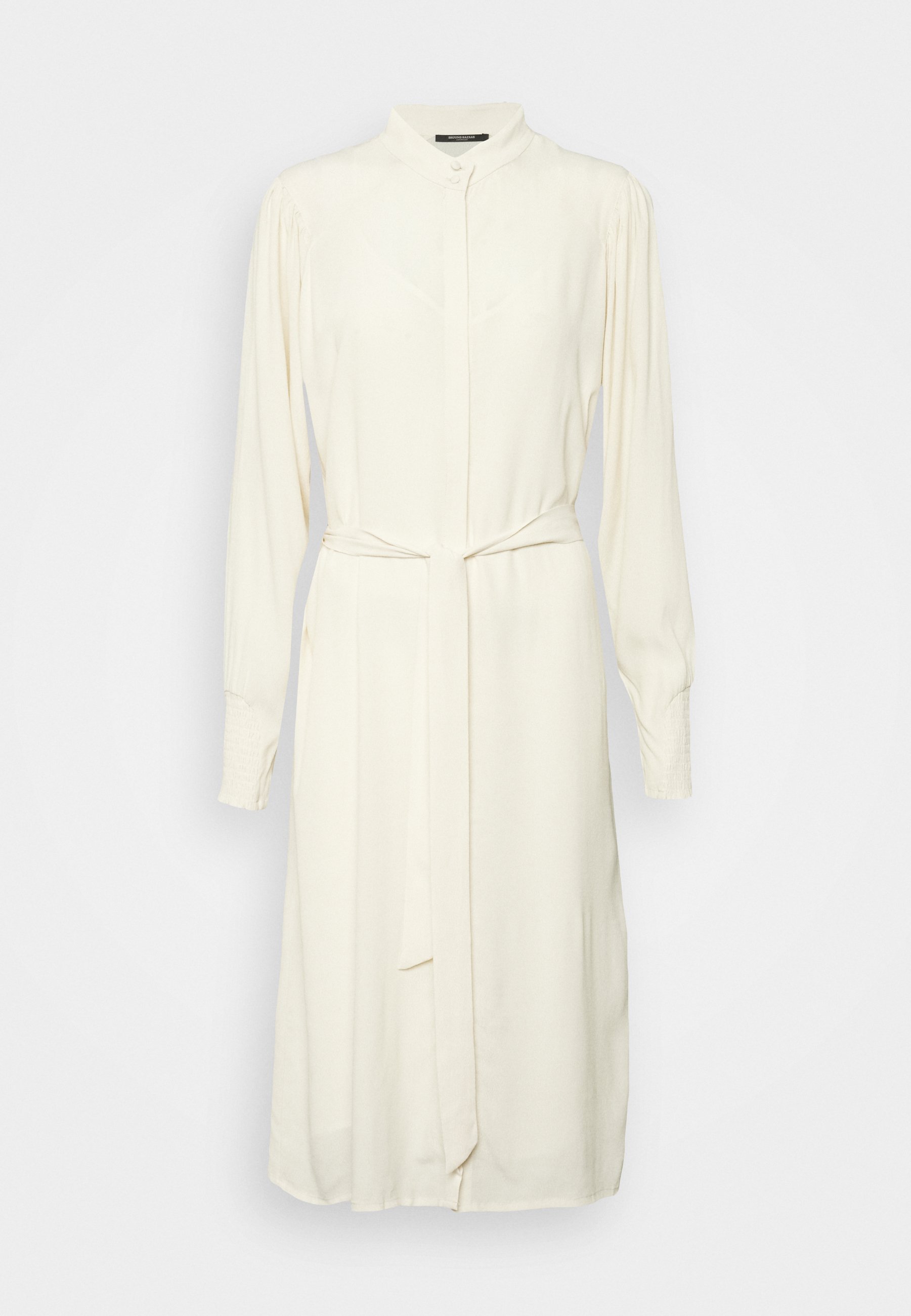 Bruuns Bazaar LILLI CONVENT DRESS - Blusenkleid - white cream/offwhite