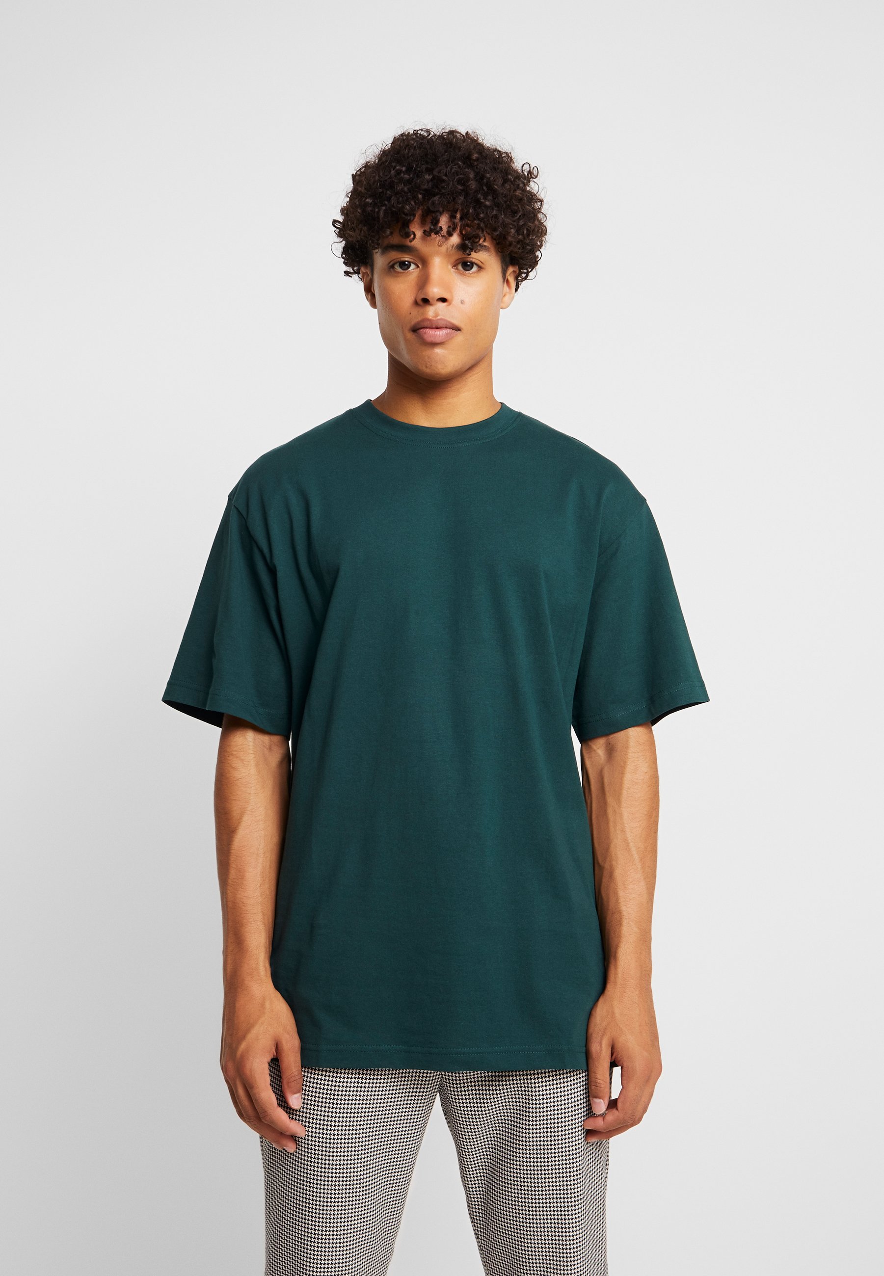 Urban Classics TALL TEE - T-Shirt basic - bottlegreen/dunkelgrün