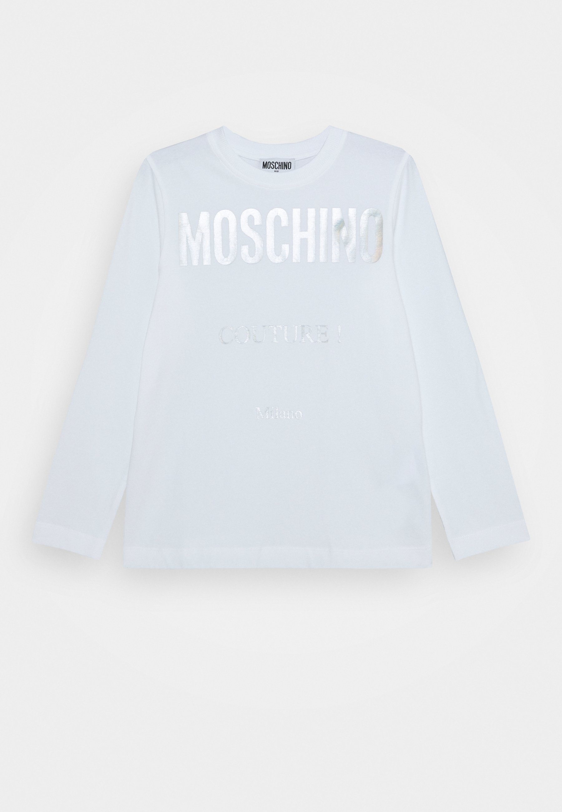 MOSCHINO Langarmshirt - optic white/weiß