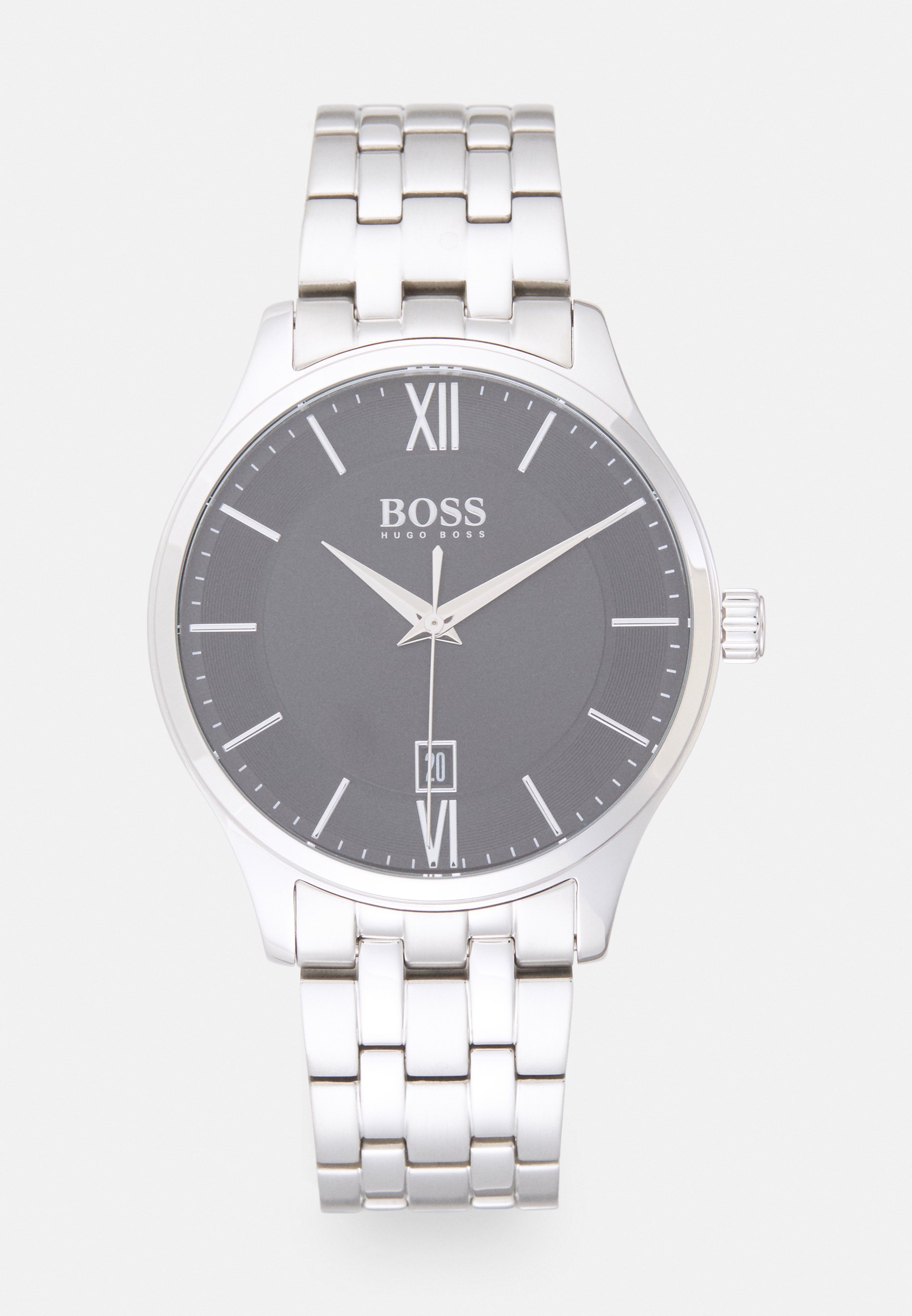 BOSS ELITE - Uhr - silver-coloured/black/silberfarben
