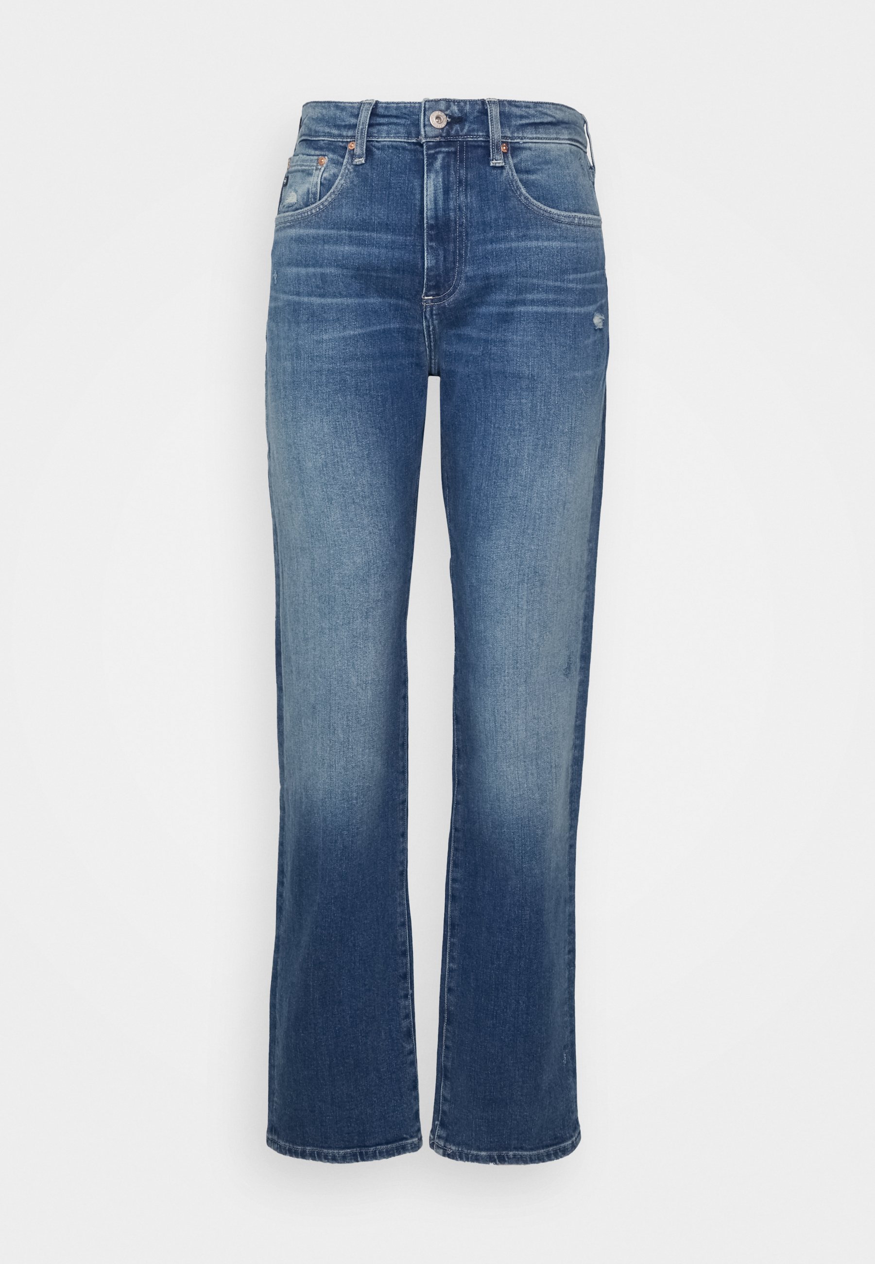 AG Jeans KNOXX HIGHRISE MODERN - Jeans Straight Leg - blue denim