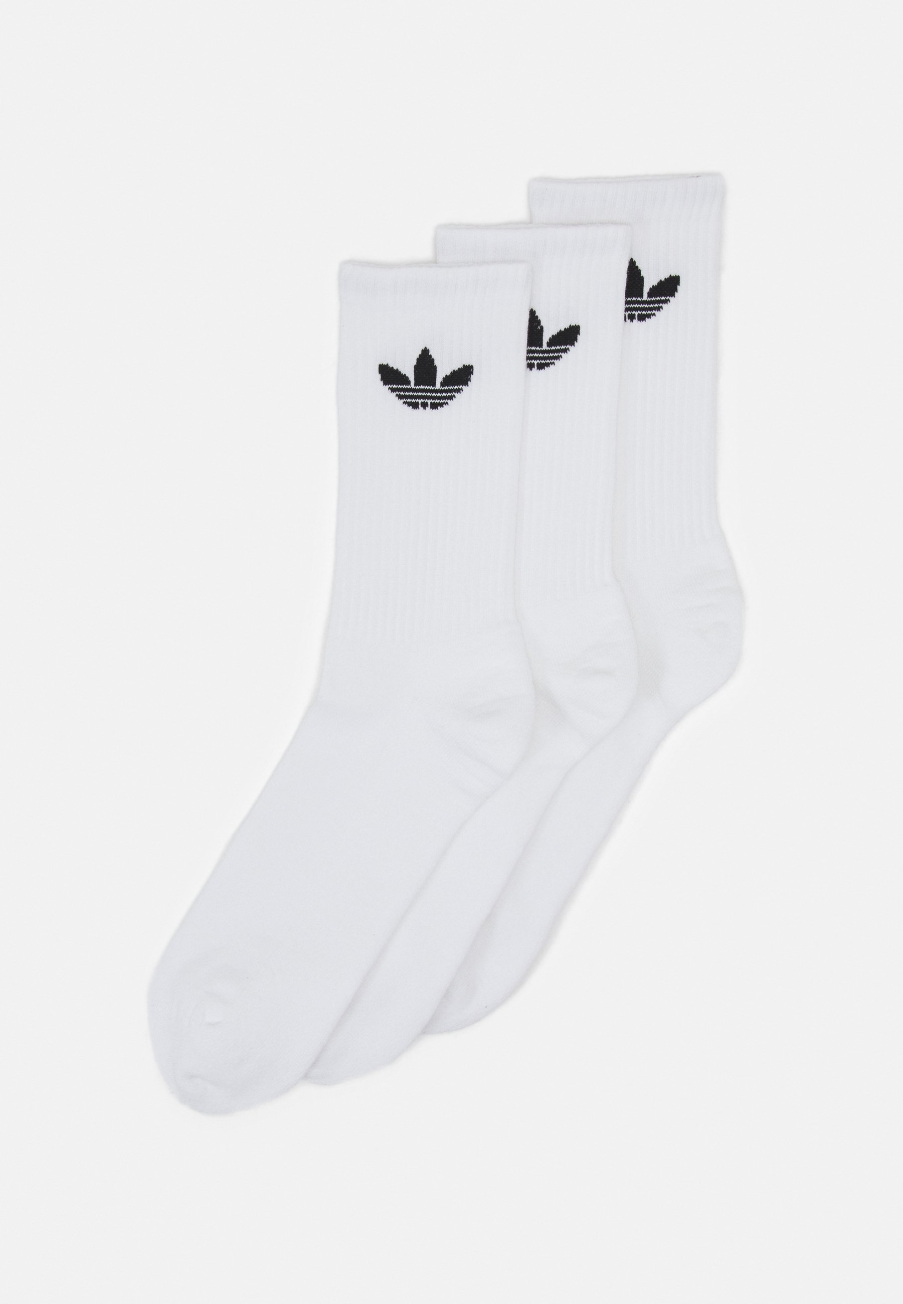 adidas Originals 3 PACK UNISEX - Socken - white/black/weiß