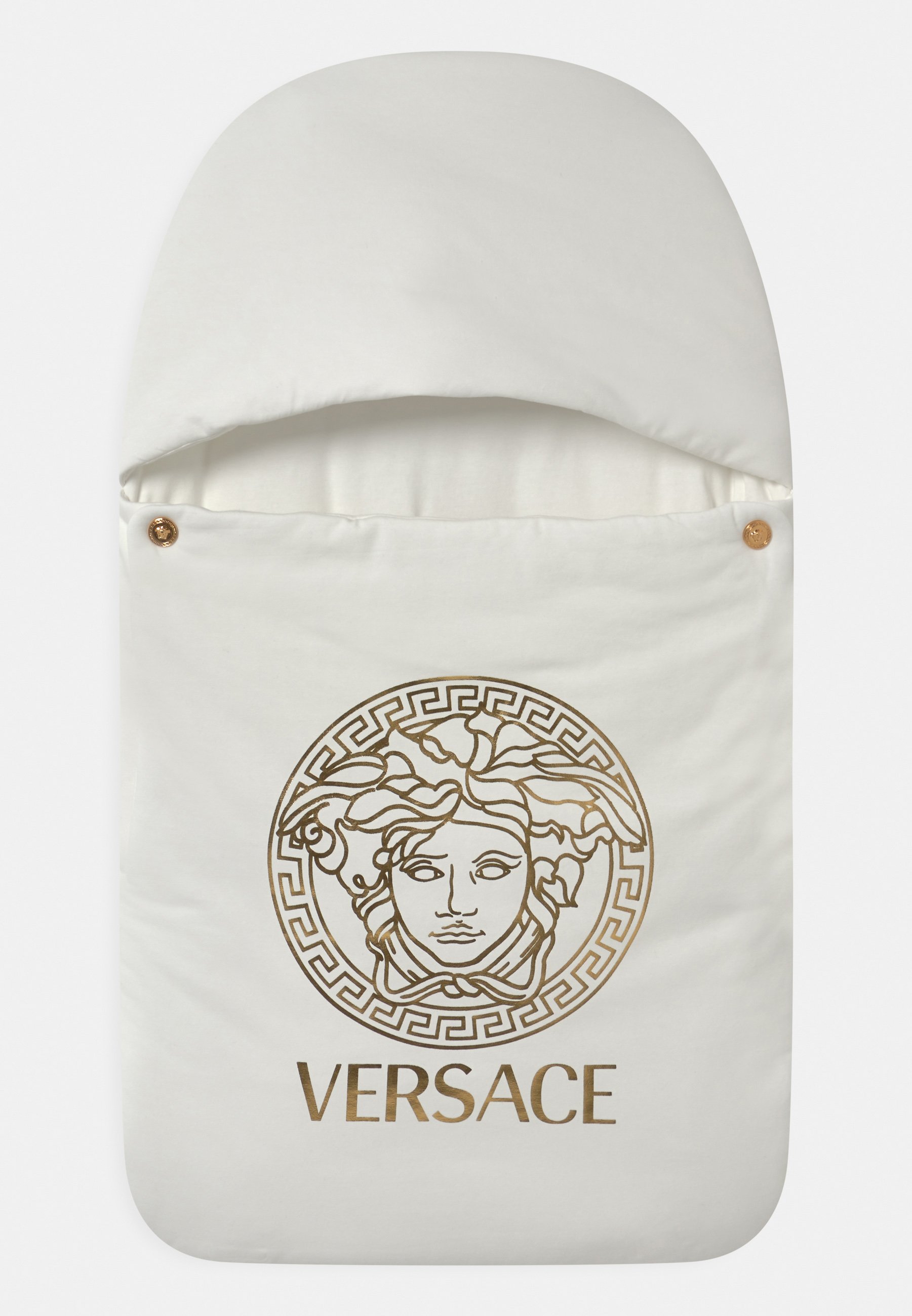 Versace OUTDOOR NEST PRINT MEDUSA UNISEX - Nachtwäsche Schlafsack - white/gold/weiß