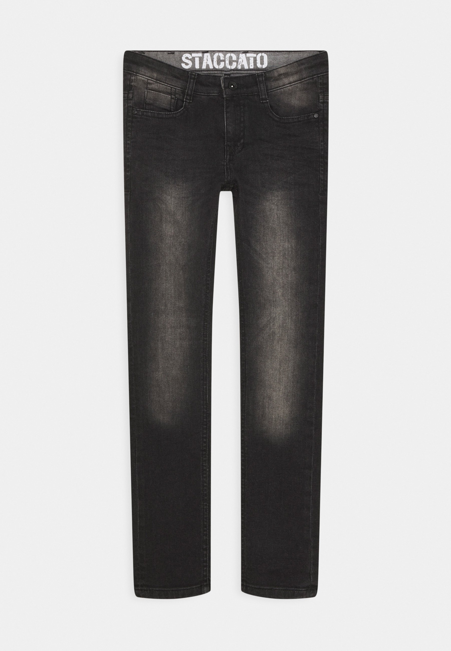 Staccato TEENAGER - Jeans Skinny Fit - black denim/schwarz