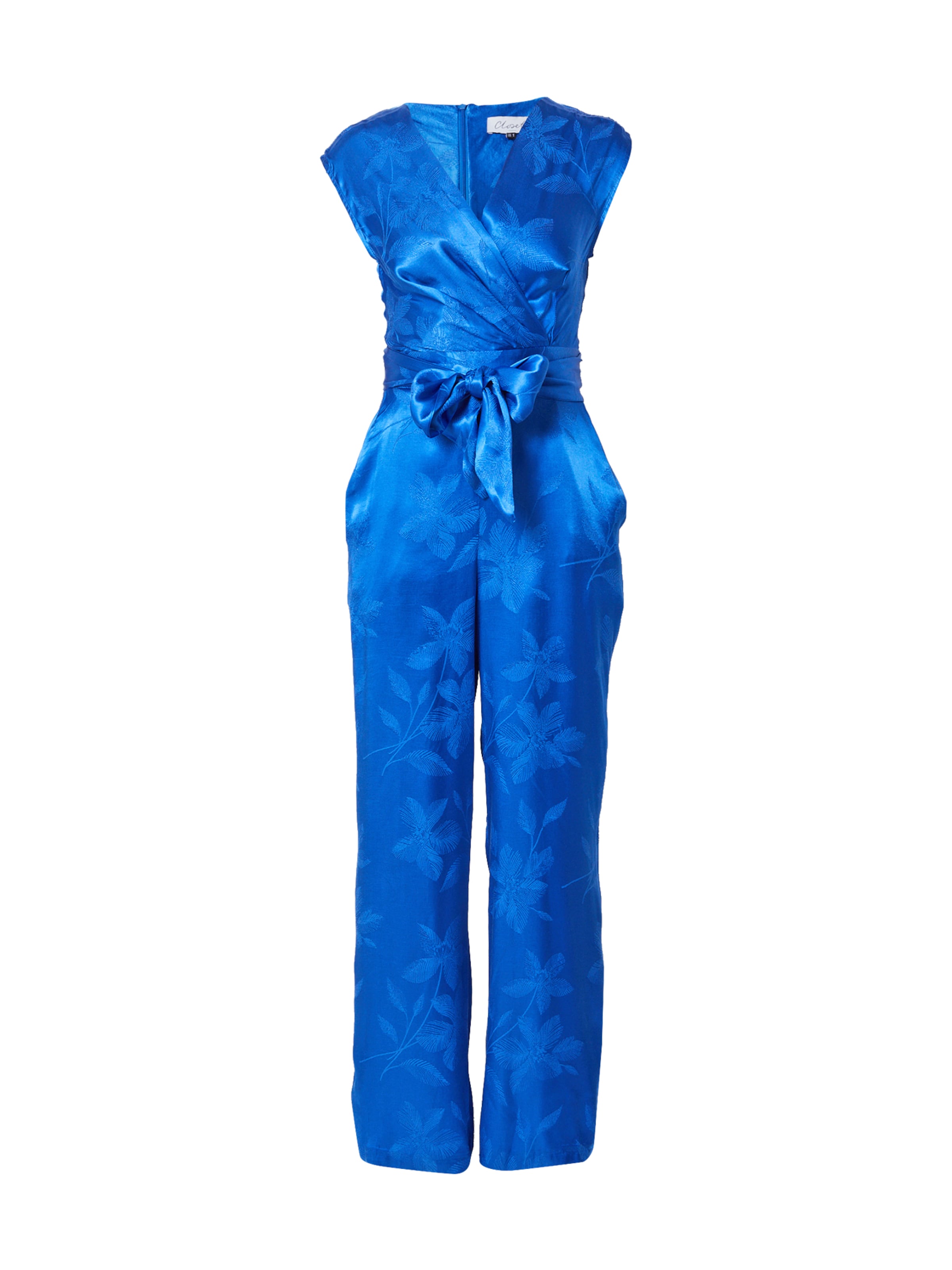 Frauen Große Größen Closet London Jumpsuit in Blau - YM64342