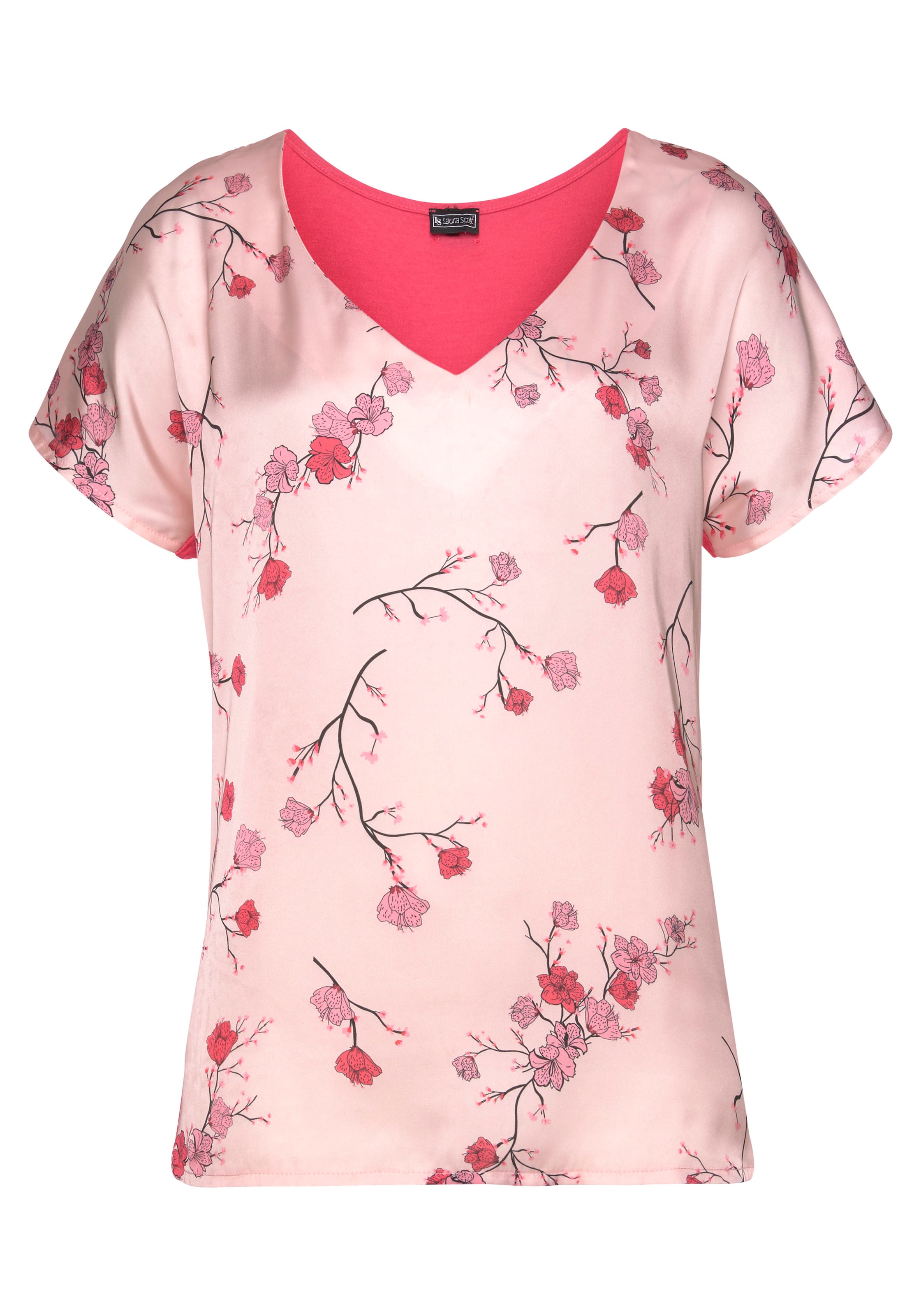LAURA SCOTT Shirtbluse in Rosa 