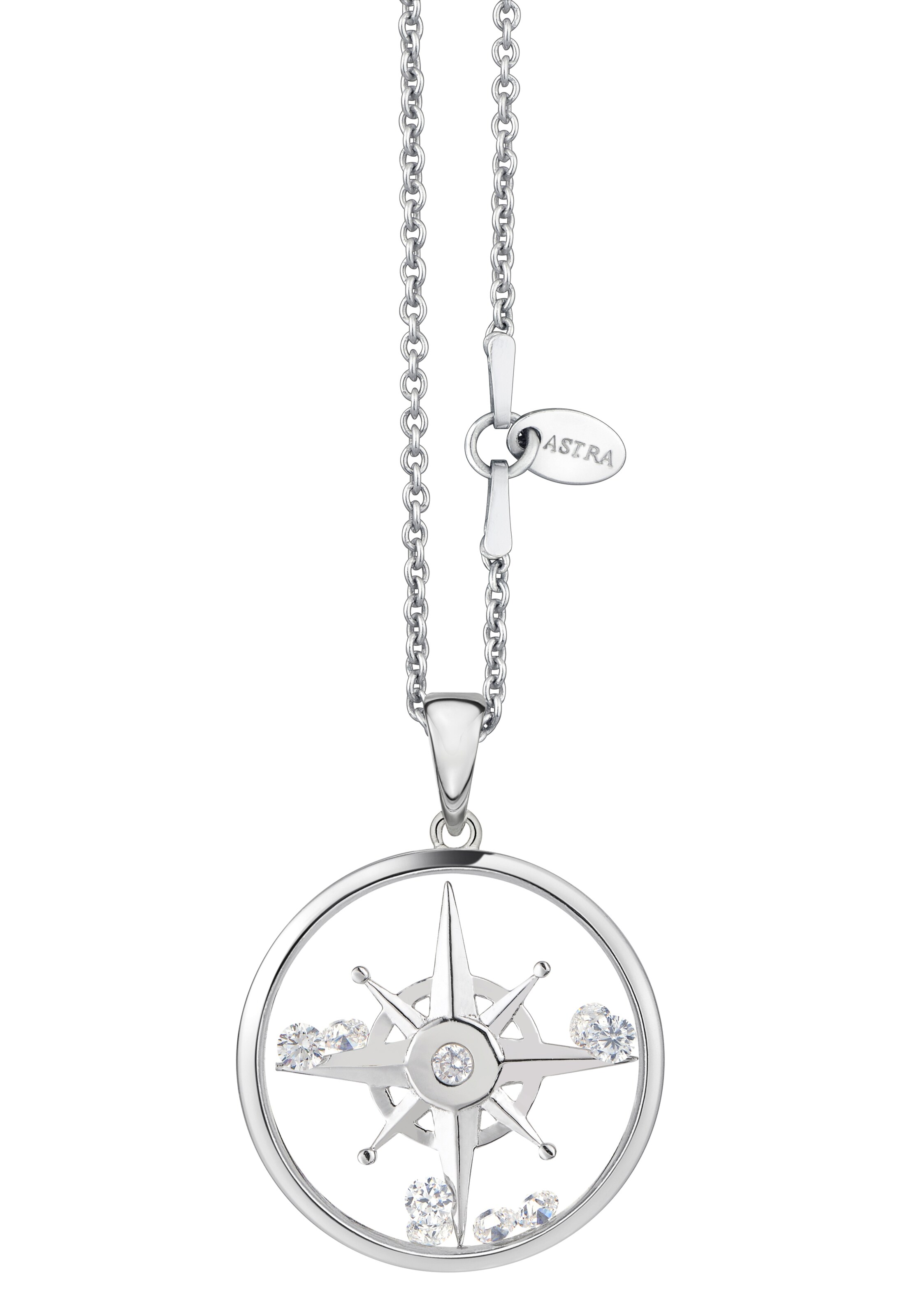 Astra Kette COMPASS in Silber 