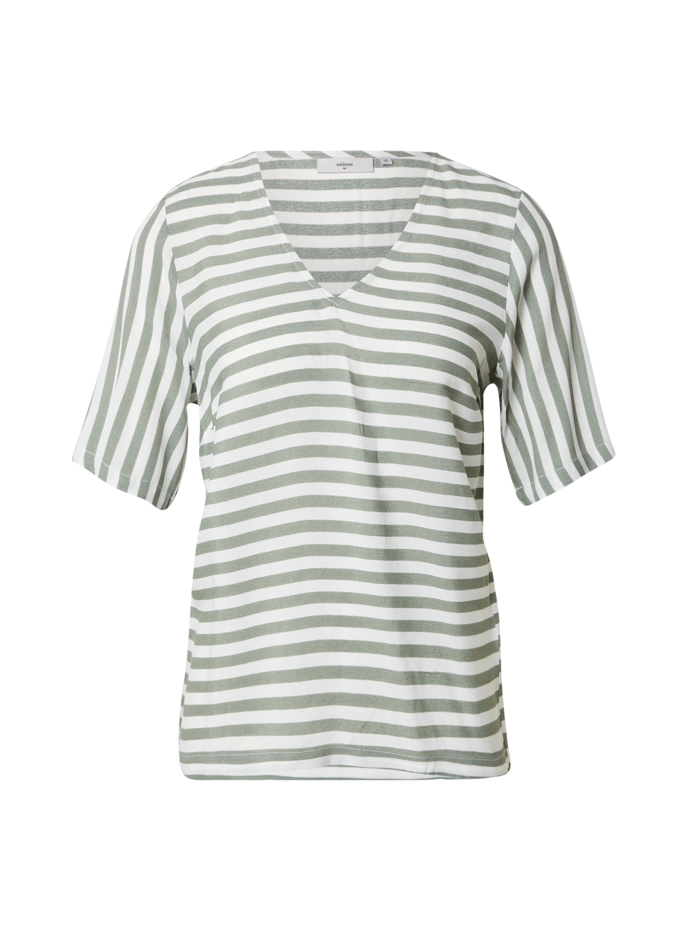 Frauen Shirts & Tops minimum T-Shirt 'Elvire' in Oliv - HO00474