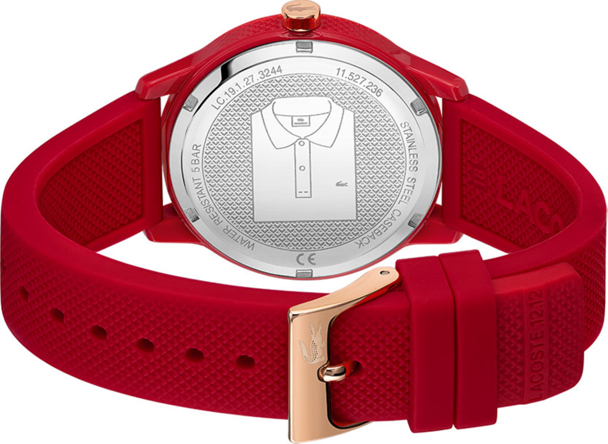 LACOSTE Uhr in Rot 