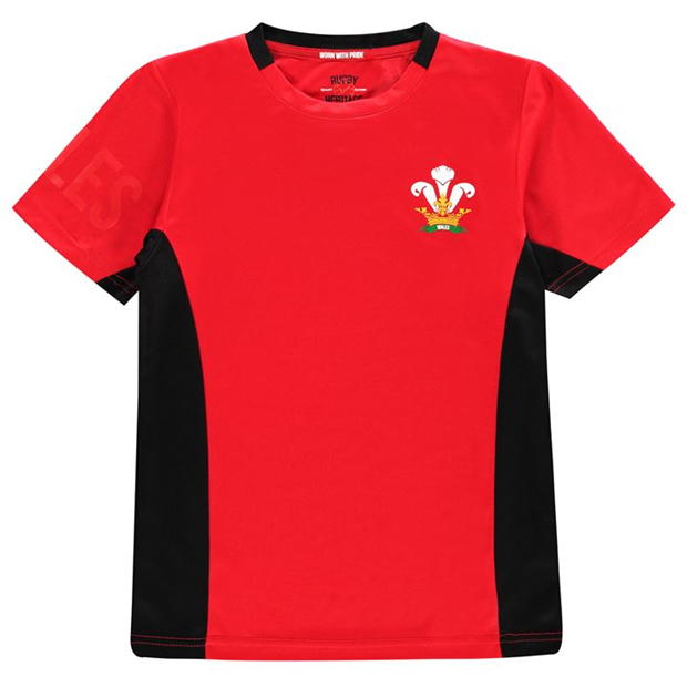 Rugby World Cup Poly T Shirt Junior Boys Wales