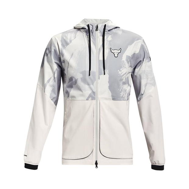 Under Armour Armour Rock Legacy Windbreaker Jacket Mens White