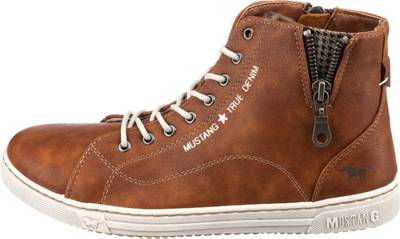 Schuhe Sneakers High MUSTANG 1349-503-301 Sneakers High braun